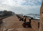 Essaouira.  Canon on the town fortifications.